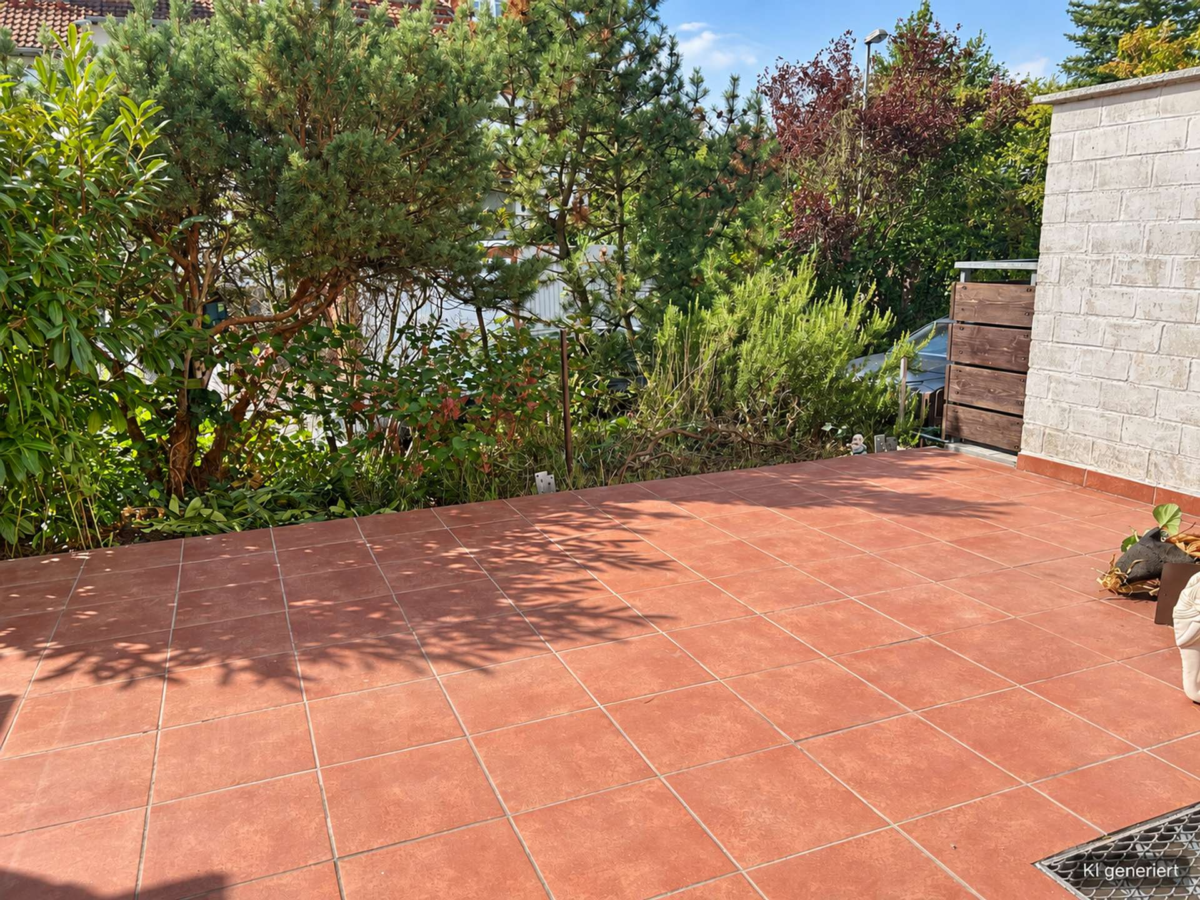 Sonnige Süd-West Terrasse