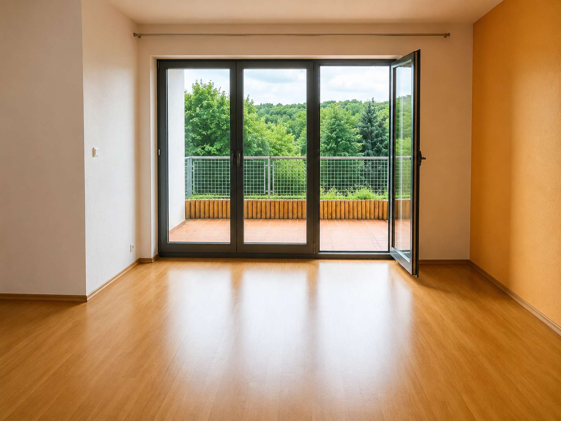 Wohnzimmer Balkon
