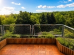Ausblick Balkon - 3-Zimmerwohnung mit unverbaubarem Grünblick und Tiefgarage in Bad Soden