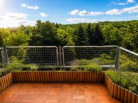 Ausblick Balkon